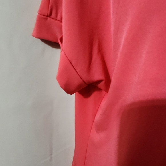 Calvin Klien Ladies Coral Top.  Sz M - Picture 4 of 7